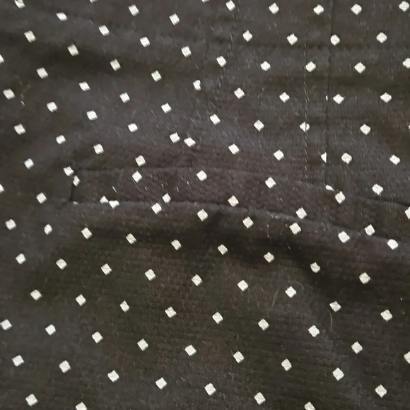 Rafaella Women size 8 Black & White Polka Dot Pencil Skirt - Picture 8 of 9